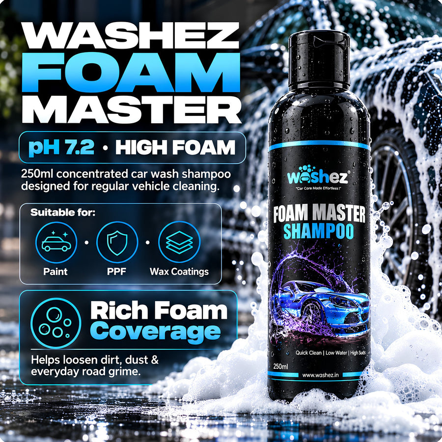 Washez Foam Master Shampoo 250ml pH 7.2 high foam